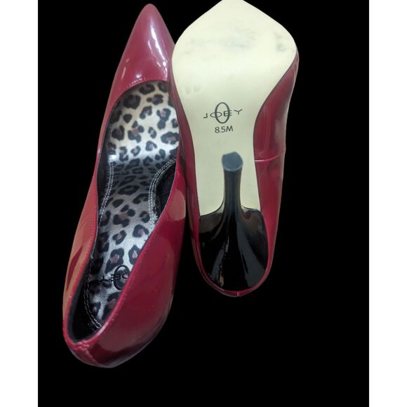 Joey O Red Patent Pumps Size 8.5 - Picture 4 of 4